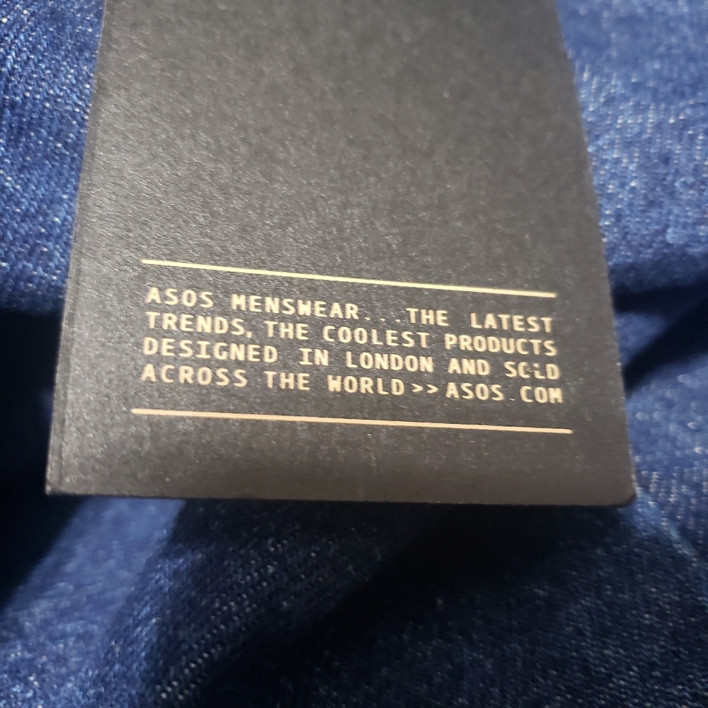 ASOS NWT Men's Dark Wash Jeans 36x32 - Picture 7 of 11
